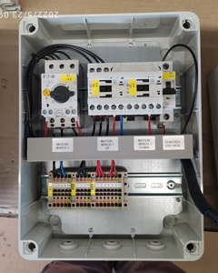 Schaltschrank f/1 Kabelwinde 0,37/0,55kW 400V Tasterbedien